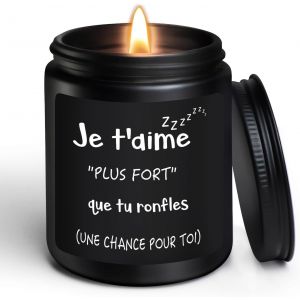 Cadeau Homme Amour Saint Valentin Bougie Parfum&eacute;es Cadeaux Anniversaire Noel ST Valentin pour Homme,Amoureux,Petit Ami,Mari,Couple - Neuf