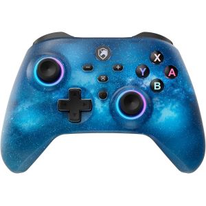 Eryi-Manette Switch 2 Galaxy, 2025 Nouvelle Manette Switch 2 Sans Fil Avec Rgb/Hall Trigger/Macro/Shift/Turbo/Vibration, Manette Pro Controller Bluetooth Compatible Avec Switch/Oled/Pc/Adroid/Ios - Neuf