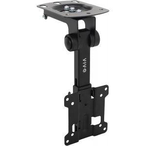 Mount-M-Fd27 Support De Plafond Manuel Rabattable Pour &Eacute;crans Plats De 13 &Agrave; 27"", Toit Inclinable, Montage Sous Armoire Pour Tv Lcd Et Moniteurs - Neuf