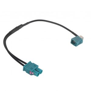 Adaptateur d'antenne MIB 2 vers 1 G FAKRA Radio pour RCD330G RCD330 RCN210 RCD510 Convient pour Desay - Neuf