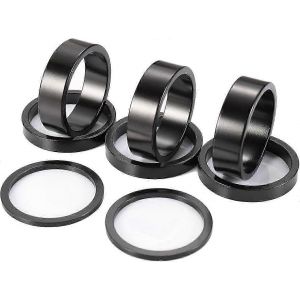 Entretoise De Jeu De Direction De Vélo - Alliage D'aluminium - 1 1/8 Pouce - 8pcs - Neuf