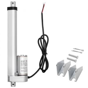 Actionneur Lin&eacute;aire 12 V-Duoku-Mouvement Lin&eacute;aire avec Course de 203,2 mm-&Eacute;tanch&eacute;it&eacute; IP54-Force de 1000 N-Vitesse de 15 mm/s - Neuf