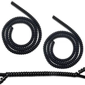 Vornixorsarlshop-2 X 90 Cm Spiral Wire Protection De C&acirc;ble En Spirale Pour Trottinette Brake Spiral Tube Cable Protector Cover Sac De Transport Pour Scooter Housse Accessoires De Scooter - Neuf