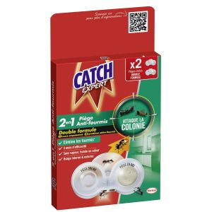CATCH Pièges Anti-Fourmis 2en1 x2 - Neuf
