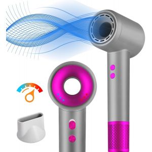 Professionnel Seche Cheveux Ionique, Séchage Rapide, Technologie Puissante Des Ions Négatifs, 3 Températures/ 3 Vitesses, 2400w Seche Cheveux Voyage Pour La Famille Et Les Salons - Neuf