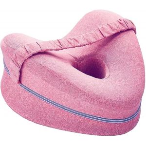 Oreiller D'alignement, Coussin De Genou Pour Dormir Sur Le C&ocirc;t&eacute;, Oreiller Sciatique, Coussin De Genou, Coussin De Jambe Pour Dormir Sur Le C&ocirc;t&eacute;, Coussin De Soutien En Mousse En Forme De Coeur, Am&eacute;lior - Neuf