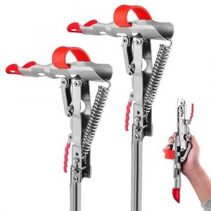 Automatique, R&eacute;glage De La Sensibilit&eacute; De L'acier Inoxydable &Agrave; Ressort De P&ecirc;che Porte Canne Pour Le Sol De La Banque De P&ecirc;che Le D&eacute;tenteur De La Pole Crochet Setter - Neuf