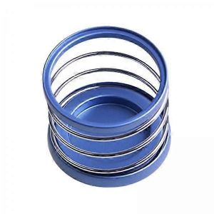 3xauto Voiture Boissons Porte-T&eacute;l&eacute;phone Support De T&eacute;l&eacute;phone Ressort Fil D'acier Porte-Gobelet Bleu - Neuf