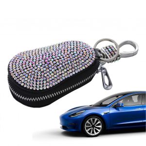La Clé De La Voiture Cas Strass Cristal Touche Multifonction Porte-Monnaie Pour Les Clés De Voiture Unisexe Coloré Détenteur De La Clé - Neuf