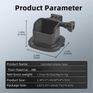 Support d'adaptateur de cam&eacute;ra pour DJI Osmo Pocket 3,style A - Neuf