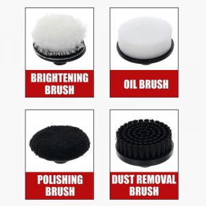 Machine De Soins Du Cuir 4-En-1 Cirage De Chaussures &Eacute;lectrique Brosse De Cireuse De Chaussures Portable Pour Les Voyages &Agrave; La Maison - Neuf