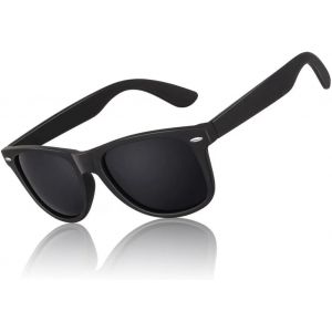 Lunettes De Soleil Polarisées Pour Homme Femme Classique Lunettes De Conduite Anti-Uv Lunettes De Soleil Design Rétro Des Années 80 - Neuf