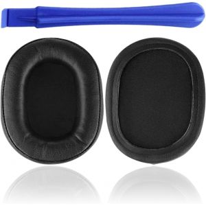 KAL-Coussinets D'Oreille Pour Th-Msr7 Protège-Casque M50X Protège-Oreilles M40 M40X, Coussinets De Rechange En Mousse À Mémoire De Forme, Coussinet Casque De Remplacement En Supression De Bruit - Neuf