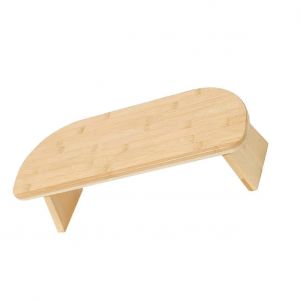 Bambou Banc De Petit Tabouret Antid&eacute;rapant Avec La Poign&eacute;e Pour La Maison De Pri&egrave;re Et D'Adoration Si&egrave;ge L&eacute;ger Pour La Chambre &Agrave; Coucher Et De Voyage - Neuf