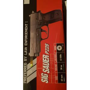 Pistolet A Billes / Sig Sauer P228 / 63 M/S - Neuf