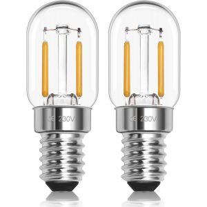 Ampoule Refrigerateur Led E14 1w 230v, T22 Ampoule Frigo Led E14 Blanc Froid 6000k, Équivalent Lampe Halogène 10w-15w, Petit Led E14 Pour Frigo, Lampe De Sel, Veilleuse Enfants, Lo[Amp743714] - Neuf