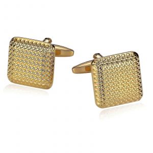 Ensemble De Boutons De Manchette Pour Homme, En Acier Inoxydable Tress¿¿, Forme Ronde Et Carr¿¿E, 1,5 X 1,5 Cm, Cadeau De Mariage Id¿¿Al Pour Le Mari¿¿. - Neuf