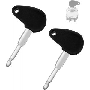 MEVRONISSHOP-TAKONE 3341981010 Lot de 2 cl&eacute;s de contact pour tracteur Bosch, serrure de construction, compatible avec cl&eacute; Fendt et cl&eacute; John Deere - Neuf