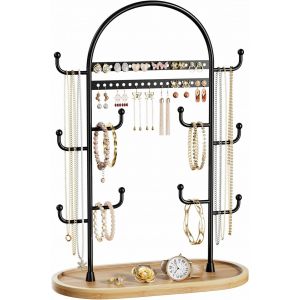 Kalanka-Présentoir À Bijoux Rangement Bijoux Porte Porte Boucle D'oreille Porte Bracelet Collier Arbre - Neuf