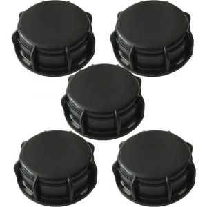 5 Pieces Bouchon Reservoir Eau IBC S60x6 60mm, Couverture Etanche Anti-Poussiere - Neuf