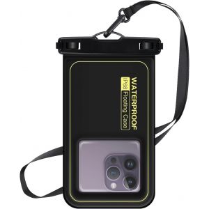 KALANKA-Pochette &Eacute;tanche Smartphone IPX8, Pochette T&eacute;l&eacute;phone &Eacute;tanche Flottante Housse &Eacute;tanche Smartphone pour iPhone 15 Pro Max 14 Pro 13 12 11, Samsung S24 S23 S22 Ultra, Huawei Xiaomi Jusqu'&agrave; 6,9 - Neuf