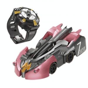 Voiture Télécommandée Grimpante Pour Enfants Lumières LED Rotation 360° YONIS - Neuf