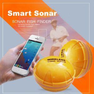 DéTecteur De Poisson Intelligent Sous-Marin Avec Capteur Sonar Sans Fil Sondeur PêChe En Plein Air - Neuf