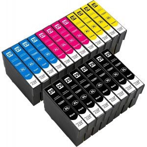 Lot de 20 Cartouches d'encre compatibles Epson 29 XL (T0299X) pour Expression Home XP-455 XP-452 XP-442 XP-435 XP-255 XP-257 XP-332 XP-335 XP-342 - Neuf