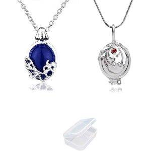 Le Journal De Vampire Daywalking Katherine Collier Pendentif Charmant Collier-Bleu Royal Pour Les Fans, Avec Boîte Transparente - Neuf