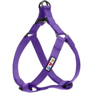Eryi-Harnais Pour Chien Réglable Harnais Chiot Harnais Anti Traction Pour Chien Couleur Unie Harnais Extra Petit Chien Violet - Neuf