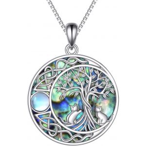 Chauve-Souris/Pingouin/Chat Collier En Argent Sterling Chauve-Souris Cadeaux Mignon Animal Coeur Pendentif Bijoux Pour Les Femmes - Neuf