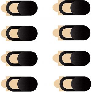 Housse de webcam[8 Pcs], Housse de webcam d'ordinateur portable ultra-mince pour smartphones, ordinateurs portables - Neuf