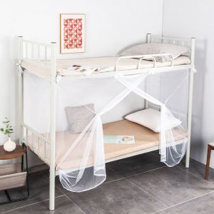 Moustiquaire Carrée Pour Dortoir Scolaire Et Étudiants,Filet À Une Porte,Anti-Buée,Sans Installation,Simple,Solide,Pour Documents - Type White-120x190x145cm - Neuf