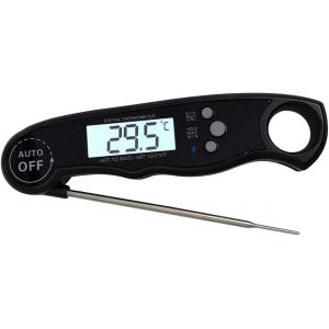 KAL-Thermomètre De Cuisson Numérique,Thermomètre À Viande,Thermomètres De Cuisson Des Aliments,Thermomètre À Viande À Lecture Instantanée,Pour Cuisine, Grill, Barbecue, Bonbons, Sucre, Lait - Neuf