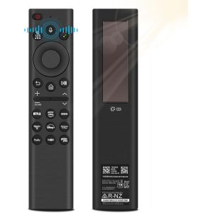 LETNERNY-Télécommande De Remplacement Pour Samsung, Bt-1890A Télécommande Vocale À Chargement Solaire Pour Samsung Smart Tv, Universelle Pour Sam-Sung Télécommande Tv Compatible Avec Sam-Sung 2021-20 - Neuf