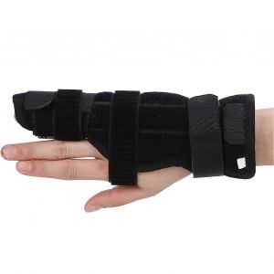 Attelle De Doigt Réglable Pour Les Doigts Cassés - Soutien Confortable,Stabilisateur De Soulagement Respirant - Neuf