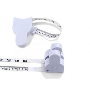 Lot de 2 m&egrave;tres rubans r&eacute;tractables 150 cm/60 pouces, double face pour des mesures pr&eacute;cises - Neuf