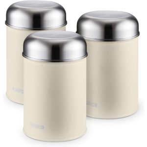 Checarzhn--No1-T826101peb Infinity Stone Lot De 3 Boîtes En Acier Inoxydable Miroir Avec Couvercle Hermétique - Neuf