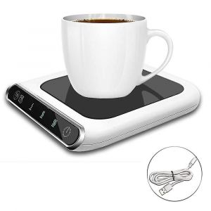 Chauffe-tasse à café pour bureau 3 vitesses température réglable chauffe-tasse à café avec eau de boisson - Neuf