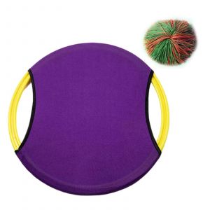 Jeu Interactif De Rebond Et De Lancer De Pagaie Pour Enfants, Am&eacute;lioration De La Motricit&eacute;, Divertissement En Plein Air Pour Enfants, Jaune-Violet - Neuf