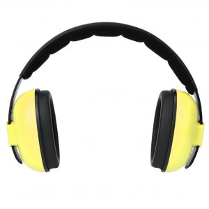 Cache-Oreilles Antibruit Pour Bebes Et Enfants (Jaune) - Neuf