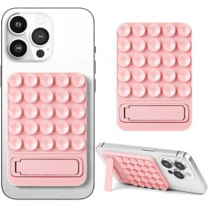 Ventouses en Silicone pour Tous Les Mod&egrave;les de T&eacute;l&eacute;phones avec Un Design de Support de Bureau, Support Antid&eacute;rapant Mains Libres pour T&eacute;l&eacute;phone Portable pour Selfies et Vid&eacute;os (Noir) - Neuf