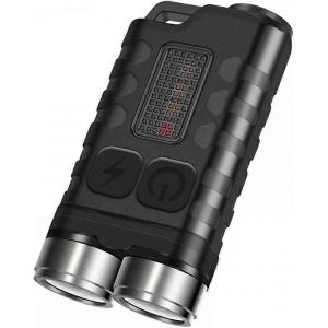 Petite Lampe De Poche Led, Porte-Clés Étanche Et Super Lumineux, Idéale Pour Le Camping Et Les Urgences En Extérieur - Neuf
