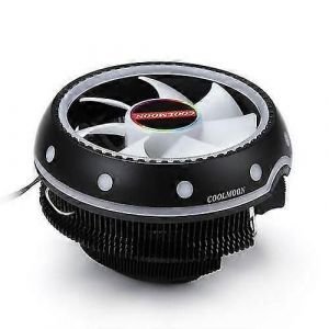 Dissipateur thermique de ventilateur de refroidissement de processeur RGB LED POUR Intel LGA 1156 / 1155 / 1151 / 1150 AMD AM4 / AM3+ - Neuf