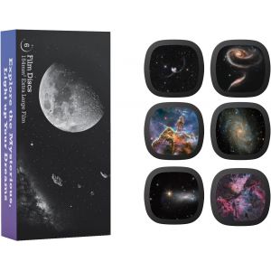 SJZG-Disques Réalistes - Disques Pour Galaxy Projecteur, Diapositives 5K Ultra Hd Pour Planétarium Domestique, Jeu De 6 Disques Sans Projecteur (Nebula 4) - Neuf