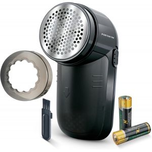 KALANKA-Rasoir Anti Boulocheet Anti Peluche Électrique - Lames en Acier Inoxydable. Conteneur à Peluches Amovible. Piles incluses et Brosse de Nettoyage, 8 * 9 * 13.8, Noir - Neuf