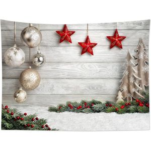 No&euml;l Tapisserie Tenture Arbre de No&euml;l et les Cloches de Sta - Neuf