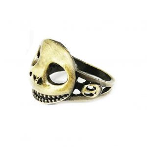 L'&eacute;trange No&euml;l De Monsieur Jack Anime Bague Cr&acirc;ne Jack Alliage Bague Dor&eacute;e - Neuf