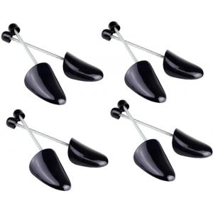 Kgabery-Lot De 4 Paires D'embauchoirs En Plastique À Longueur Réglable Avec Ressort Pour Garder Les Chaussures En Bon État (Taille Homme) - Neuf