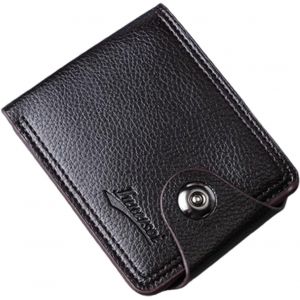 NSIECD-Portefeuille Homme, Classique en Cuir, 2 Compartiments &agrave; Billets, Cadeau Parfait - Neuf